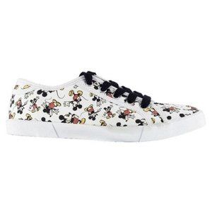 Disney Classic Mickey Mouse Canvas Shoes sz 5 Women's Sneakers